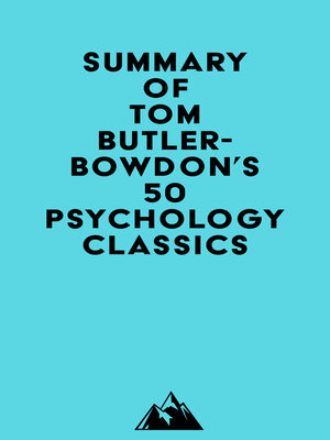cover image of Summary of Tom Butler-Bowdon's 50 Psychology Classics